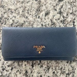 Prada long wallet